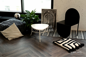 Vinilam Parquet Herringbone 6,5 мм IS11211 Паркет Донателло фото 4 | FLOORDEALER